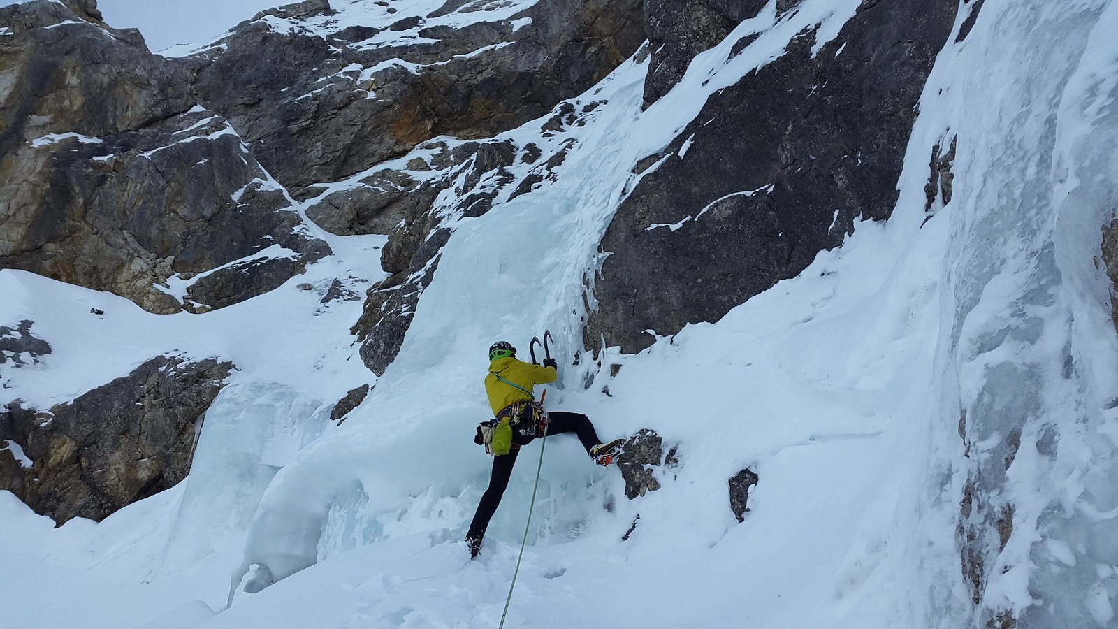 ice climbing alpinism