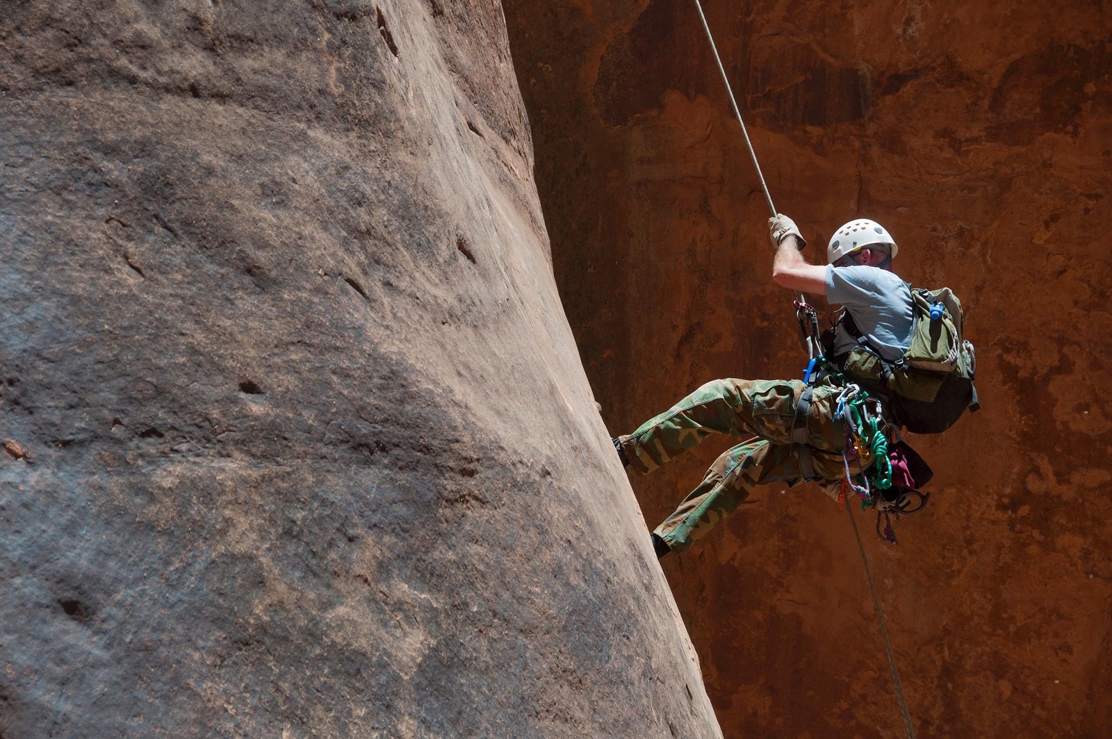 rock climbing