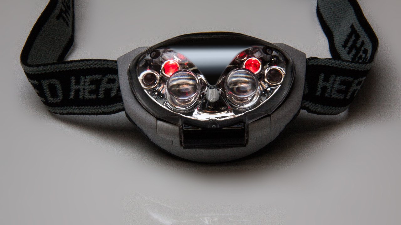 different light options for climbing headlamps