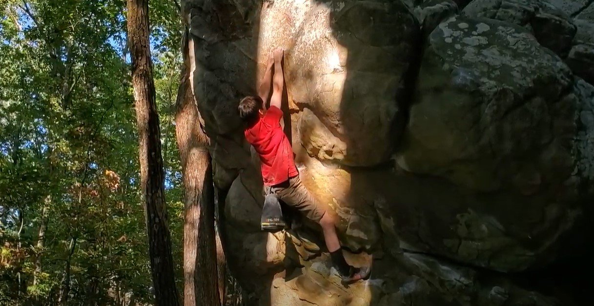 wearing socks with climbing shoes